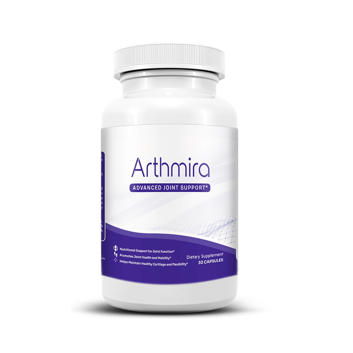 Single bottle of ArthMira Advanced Joint Support capsules